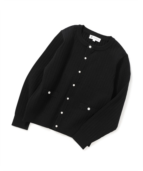 ROPE' PICNIC（ロペピクニック）の「【ROPE' PICNIC KIDS】【リンクコーデ】ワイドリブカーディガン（カーディガン