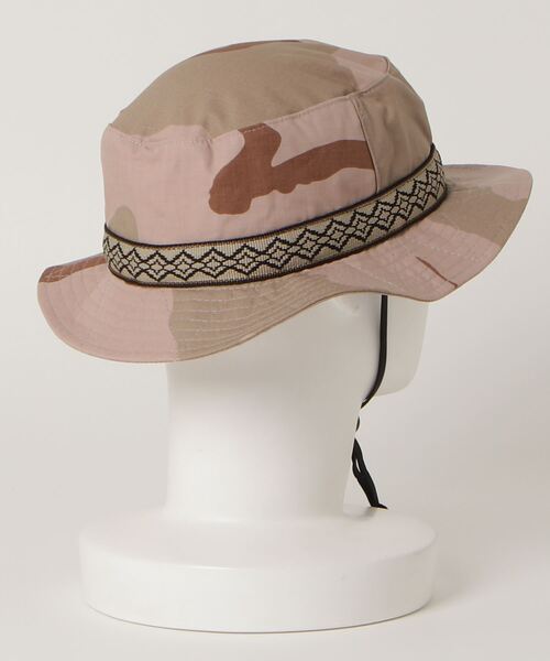 KAVU（カブー）の「KAVU/カブー KID'S RIPSTOP BUCKETHAT/キッズリップストップ バケットハット（ハット・キッズ・A/B/C/D/ブルー/モカ/オリーブ/ブラック・SMALL/MEDIUM）」の9枚目の写真