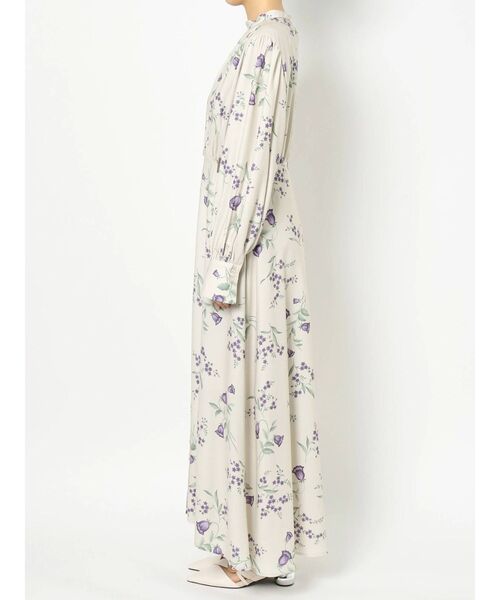 MURUA（ムルーア）の「サイドベルトフラワーワンピース（ワンピース・レディース・ブラウン/アイボリー・FREE）」の10枚目の写真