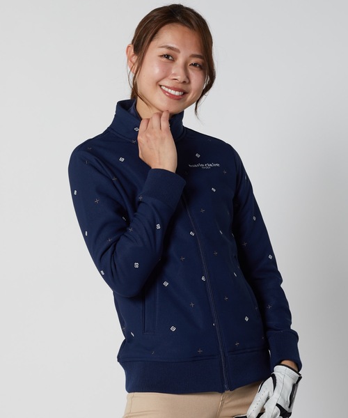 marie claire(マリ・クレール)の「【marie claire マリ・クレール】レディースブルゾン / スポーティー ゴルフウェア ストレッチ(ブルゾン・レディース・ブラック/ネイビー/レッド・LARGE/X-LARGE/MEDIUM/XX-LARGE)」の13枚目の写真