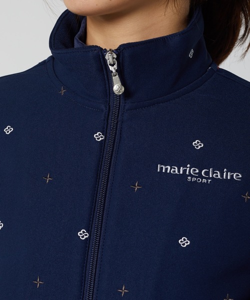 marie claire(マリ・クレール)の「【marie claire マリ・クレール】レディースブルゾン / スポーティー ゴルフウェア ストレッチ(ブルゾン・レディース・ブラック/ネイビー/レッド・LARGE/X-LARGE/MEDIUM/XX-LARGE)」の17枚目の写真