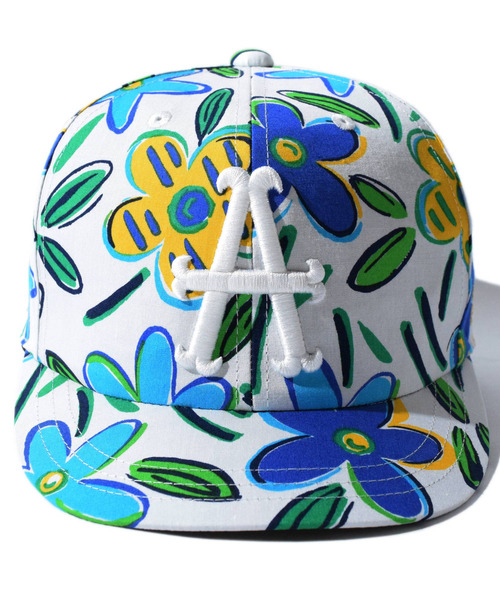 ALDIES（アールディーズ）の「80s A Cap / エイティーズエーキャップ（キャップ・メンズ・ブルー/ネイビー/ホワイト・MEDIUM/SMALL）」の15枚目の写真