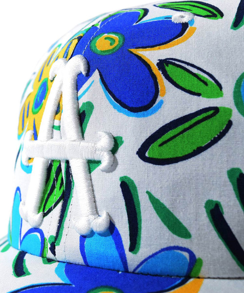 ALDIES（アールディーズ）の「80s A Cap / エイティーズエーキャップ（キャップ・メンズ・ブルー/ネイビー/ホワイト・MEDIUM/SMALL）」の4枚目の写真