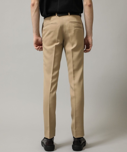 STUDIOUS SELECT（ステュディオスセレクト）の「【th】LOWITT/Slim Tailored Pants（スラックス・メンズ・ブラック/ベージュ・44/46）」の5枚目の写真