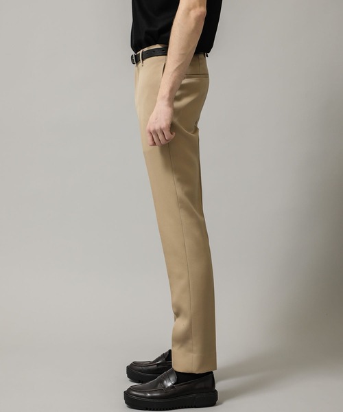 STUDIOUS SELECT（ステュディオスセレクト）の「【th】LOWITT/Slim Tailored Pants（スラックス・メンズ・ブラック/ベージュ・44/46）」の4枚目の写真