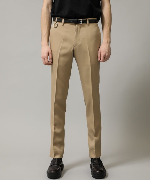 STUDIOUS SELECT（ステュディオスセレクト）の「【th】LOWITT/Slim Tailored Pants（スラックス・メンズ・ブラック/ベージュ・44/46）」の3枚目の写真
