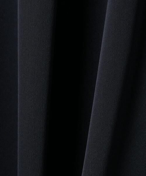 BEAUTY&YOUTH UNITED ARROWS(ビューティーアンドユースユナイテッドアローズ)の「BY DRESS サテンノーカラーロングスリーブワンピース(ドレス・レディース・ダークグリーン/ベージュ/ネイビー・SMALL/MEDIUM)」の6枚目の写真