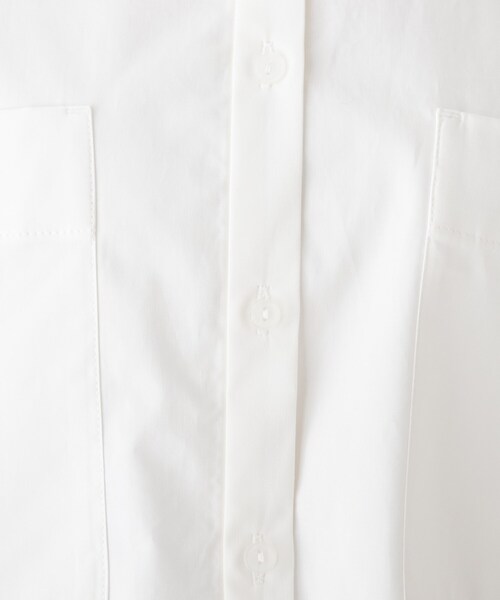 OPAQUE.CLIP（オペークドットクリップ）の「◆コットンブロードシャツ【WEB限定サイズ】（シャツ/ブラウス・レディース・ブラック/ブルー/ホワイト/ベージュ・34/36/40/42/38）」の18枚目の写真