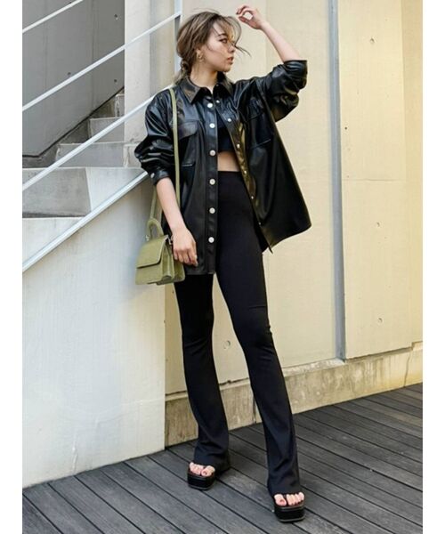 EVRIS（エヴリス）の「クロコライクミニクロスBAG（ショルダーバッグ・レディース・アイボリー/ブラック/カーキ・FREE）」の16枚目の写真