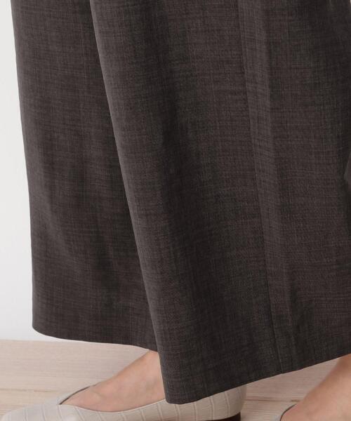 pink adobe（ピンクアドベ）の「◆【M-LL】リネンライクサス付きワイドパンツ（その他パンツ・レディース・ナチュラル/ブラウン系/チャコールグレー・42/38/40）」の12枚目の写真