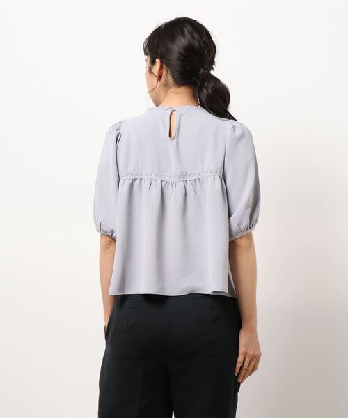 flower(フラワー)の「フルブルームブラウス(シャツ/ブラウス・レディース・ホワイト/ブルー/ベージュ・FREE)」の13枚目の写真