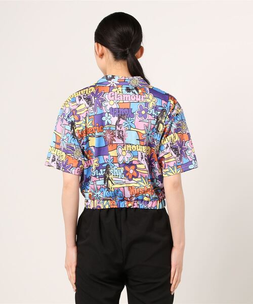 HYSTERIC GLAMOUR（ヒステリックグラマー）の「FLOWER GIRL柄 ショートシャツ（シャツ/ブラウス・レディース・その他2・FREE）」の2枚目の写真