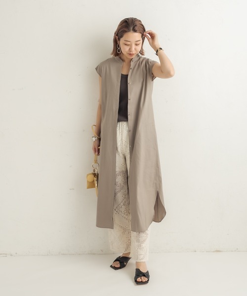 CAPRICIEUX LE'MAGE（カプリシューレマージュ）の「刺繍レースパンツ（その他パンツ・レディース・ブラック/ブラウン/オフホワイト・FREE）」の19枚目の写真