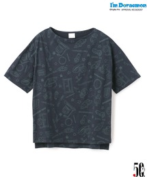 CROSSPLUS ONLINE（クロスプラスオンライン）の「ｱｲﾑﾄﾞﾗえもん総柄Tシャツ（Tシャツ/カットソー）」