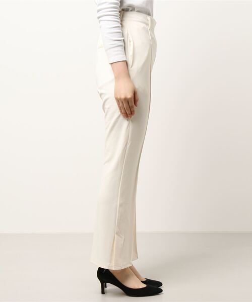 RETRO GIRL(レトロガール)の「セミフレアPT(スラックス・レディース・ブラック/オフホワイト/オレンジ/ブルー/ライトベージュ/グリーン/ボルドー/ピンク・FREE)」の19枚目の写真