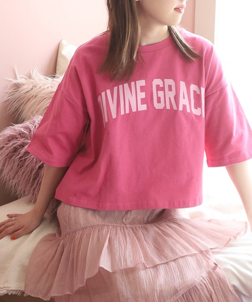 one after another NICE CLAUP(ワンアフターアナザーナイスクラップ)の「アソートT(Tシャツ/カットソー・レディース・オフホワイト/ホワイト系その他/ブラック系その他/チャコールグレー/ピンク/ピンク系その他・FREE)」の6枚目の写真