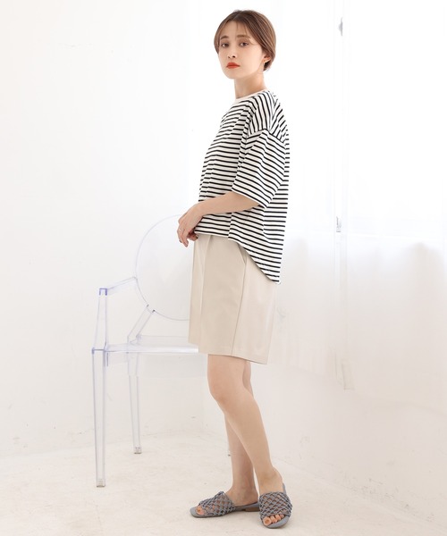 one after another NICE CLAUP(ワンアフターアナザーナイスクラップ)の「アソートT(Tシャツ/カットソー・レディース・オフホワイト/ホワイト系その他/ブラック系その他/チャコールグレー/ピンク/ピンク系その他・FREE)」の13枚目の写真