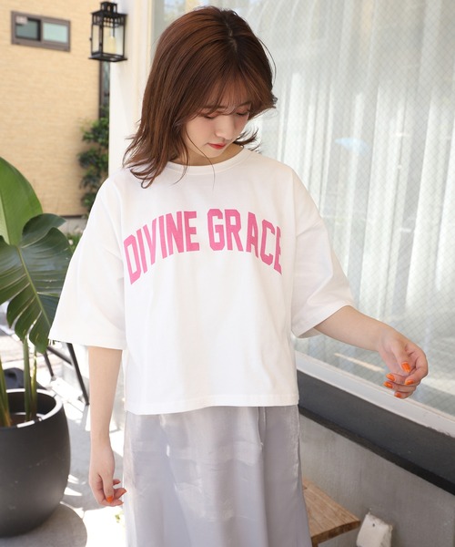 one after another NICE CLAUP(ワンアフターアナザーナイスクラップ)の「アソートT(Tシャツ/カットソー・レディース・オフホワイト/ホワイト系その他/ブラック系その他/チャコールグレー/ピンク/ピンク系その他・FREE)」の22枚目の写真