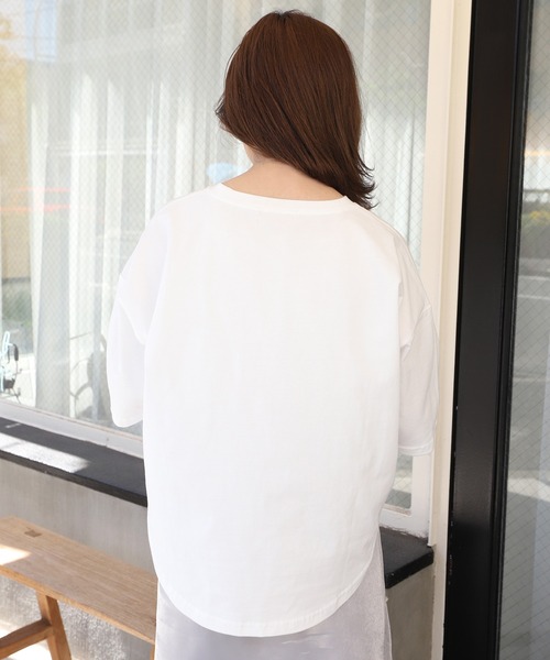 one after another NICE CLAUP(ワンアフターアナザーナイスクラップ)の「アソートT(Tシャツ/カットソー・レディース・オフホワイト/ホワイト系その他/ブラック系その他/チャコールグレー/ピンク/ピンク系その他・FREE)」の8枚目の写真