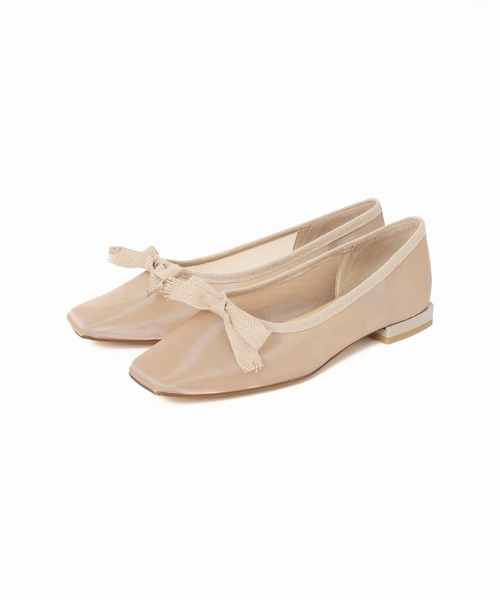 ルタロン スクエアネットバレエ シューズ 23㎝ 追加》フレンチスクエア