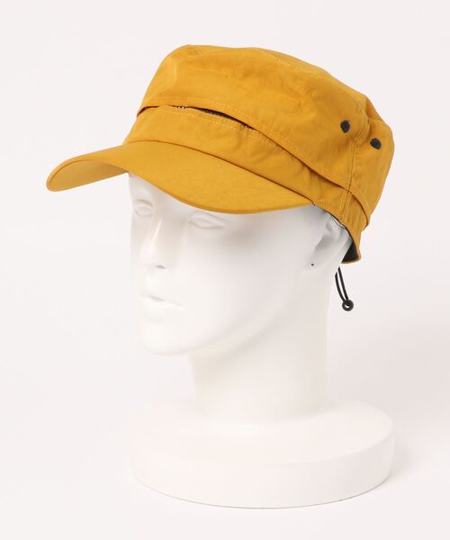 無（ム）の「ウォータープルーフ ワークキャップ（キャップ・メンズ・マスタード/ベージュ/ネイビー/ブラック・FREE）」の21枚目の写真