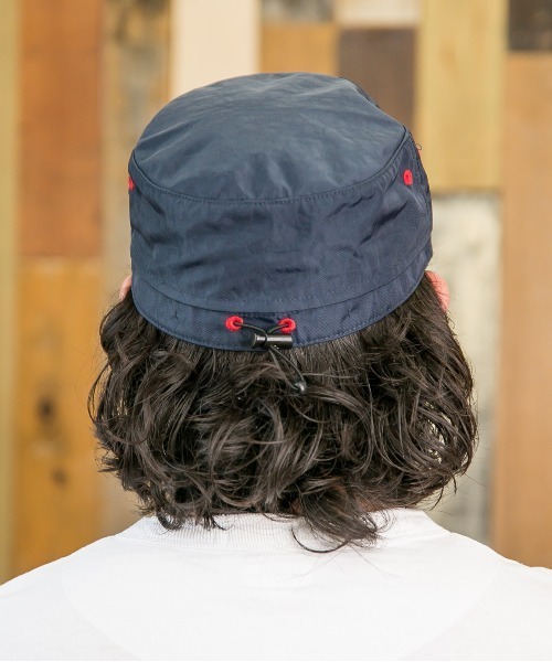 無（ム）の「ウォータープルーフ ワークキャップ（キャップ・メンズ・マスタード/ベージュ/ネイビー/ブラック・FREE）」の6枚目の写真