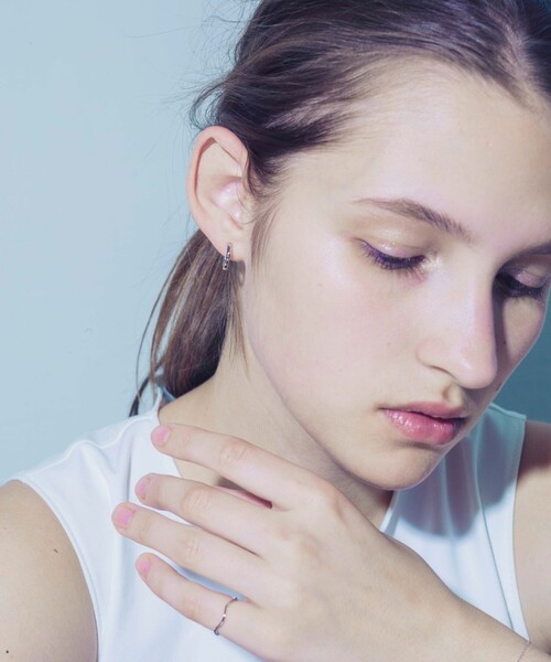 ete（エテ）の「フープイヤリング（イヤリング・レディース・プラチナム/イエローゴールド/ピンクゴールド・FREE）」の7枚目の写真