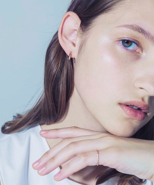 ete（エテ）の「フープイヤリング（イヤリング・レディース・プラチナム/イエローゴールド/ピンクゴールド・FREE）」の11枚目の写真