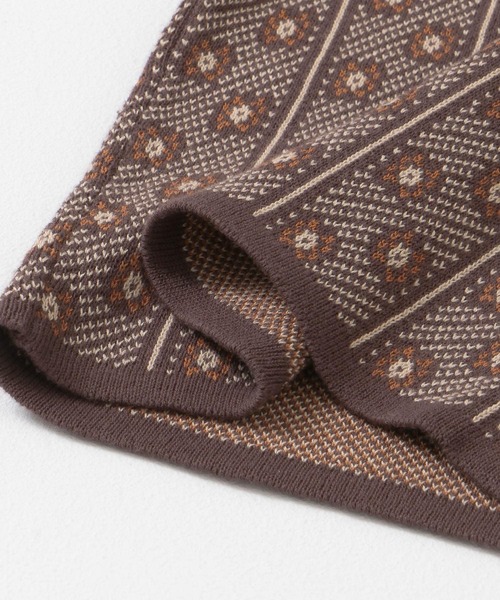 URBAN RESEARCH（アーバンリサーチ）の「ニットジャガードパンツ（その他パンツ・レディース・ブラウン/グリーン・FREE）」の17枚目の写真
