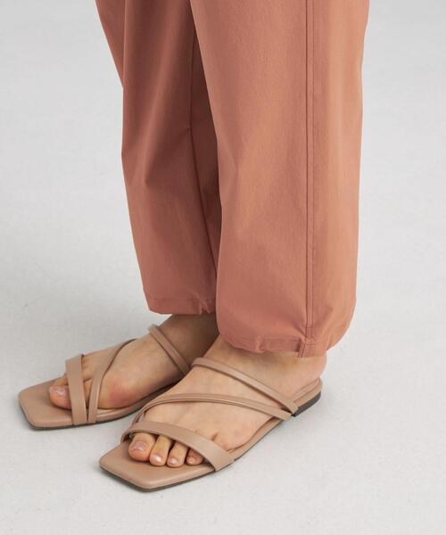 green label relaxing（グリーンレーベルリラクシング）の「ハッスイ UV イージー カーゴ パンツ －撥水－－UVカット－（その他パンツ・レディース・オレンジ/オリーブ・38/36）」の9枚目の写真