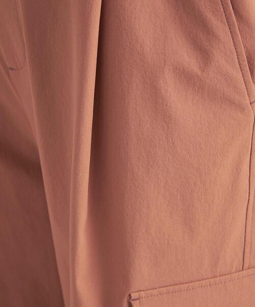 green label relaxing（グリーンレーベルリラクシング）の「ハッスイ UV イージー カーゴ パンツ －撥水－－UVカット－（その他パンツ・レディース・オレンジ/オリーブ・38/36）」の10枚目の写真