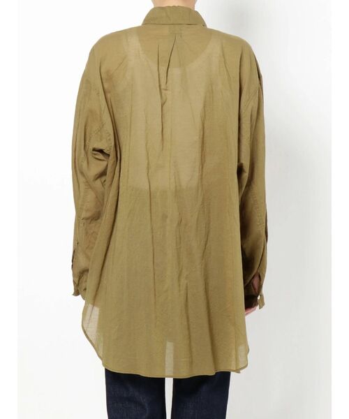 Ungrid（アングリッド）の「シアールーズシャツ（シャツ/ブラウス・レディース・オフホワイト/ブラック/オリーブ・FREE）」の5枚目の写真