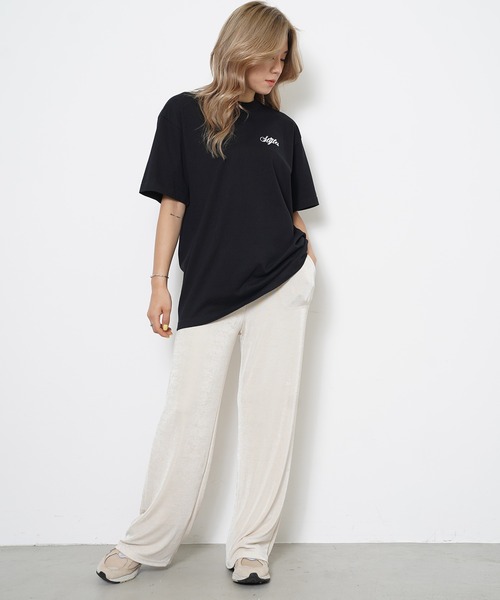 styles（スタイルス）の「Styles S/S TEE Cursive Logo Back Print（Tシャツ/カットソー・メンズ・ホワイト/ブラック/ベージュ・S/M/L）」の19枚目の写真