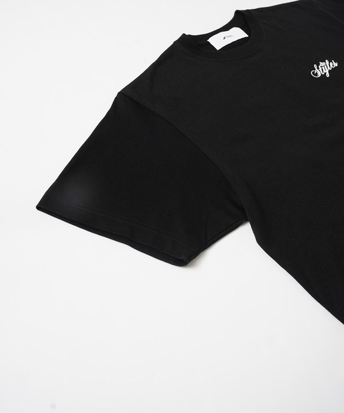 styles（スタイルス）の「Styles S/S TEE Cursive Logo Back Print（Tシャツ/カットソー・メンズ・ホワイト/ブラック/ベージュ・S/M/L）」の20枚目の写真