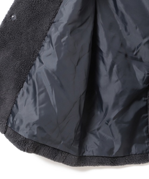 BeAMS DOT（ビームスドット）の「【WEB限定】BeAMS DOT / ロング ボアベスト（ベスト・レディース・チャコールグレー/ホワイト系その他5・FREE）」の6枚目の写真