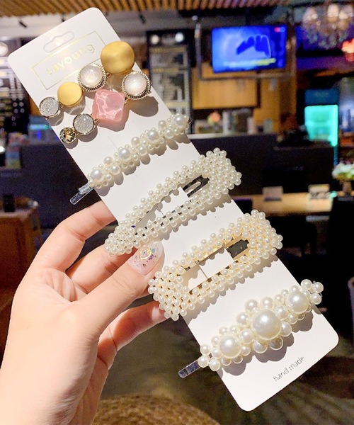 セール ゴールドもシルバーもパールも選べるヘアピンセット バレッタやヘアクリップと合わせやすいおしゃれアクセサリーシリーズ ヘアピン Juweel ユウェル のファッション通販 Zozotown