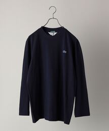 【WEB限定/SHIPS別注】LACOSTE: ガーメントダイ ピケ ロングスリーブ Tシャツ (ロンT)