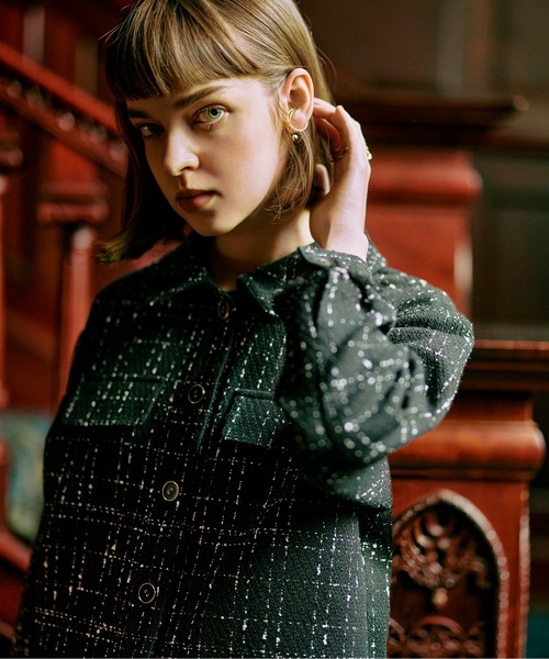 美品✨ジルバイジルスチュアート ツィーディーウィンドペンジャケット  