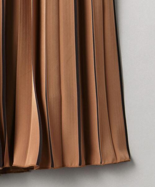 BEAUTY&YOUTH UNITED ARROWS(ビューティーアンドユースユナイテッドアローズ)の「BY プリントラインプリーツ スカート ◆(スカート・レディース・ライトグレー/オレンジ系その他/オリーブ・SMALL/MEDIUM)」の16枚目の写真