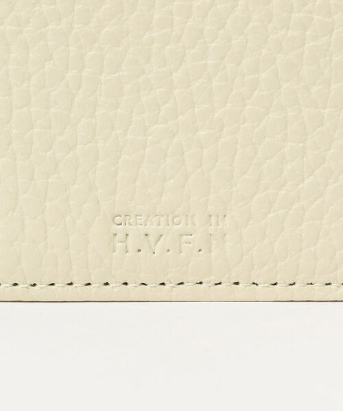 BEAMS LIGHTS（ビームスライツ）の「H.V.F.N / LEO new フラグメントケース（財布・レディース・ホワイト・ONE SIZE）」の6枚目の写真
