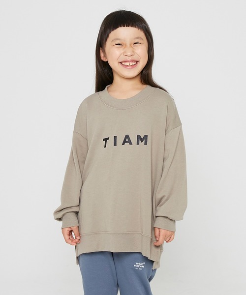 GENERATOR（ジェネレーター）の「GENERATOR　GN×TIAMビッグトレーナー（その他トップス・キッズ・アッシュブラウン/チャコールグレー/グレイッシュベージュ・XL/L/M/S）」の3枚目の写真