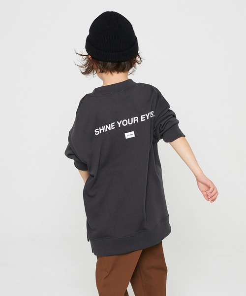 GENERATOR（ジェネレーター）の「GENERATOR　GN×TIAMビッグトレーナー（その他トップス・キッズ・アッシュブラウン/チャコールグレー/グレイッシュベージュ・XL/L/M/S）」の5枚目の写真