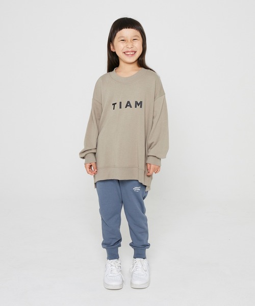 GENERATOR（ジェネレーター）の「GENERATOR　GN×TIAMビッグトレーナー（その他トップス・キッズ・アッシュブラウン/チャコールグレー/グレイッシュベージュ・XL/L/M/S）」の6枚目の写真