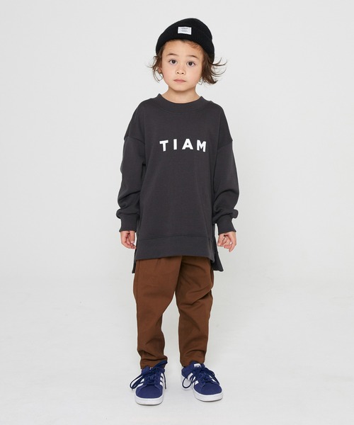 GENERATOR（ジェネレーター）の「GENERATOR　GN×TIAMビッグトレーナー（その他トップス・キッズ・アッシュブラウン/チャコールグレー/グレイッシュベージュ・XL/L/M/S）」の4枚目の写真