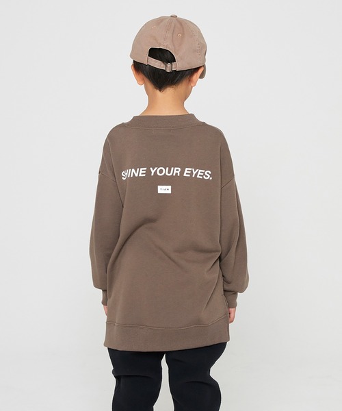 GENERATOR（ジェネレーター）の「GENERATOR　GN×TIAMビッグトレーナー（その他トップス・キッズ・アッシュブラウン/チャコールグレー/グレイッシュベージュ・XL/L/M/S）」の9枚目の写真