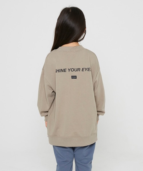 GENERATOR（ジェネレーター）の「GENERATOR　GN×TIAMビッグトレーナー（その他トップス・キッズ・アッシュブラウン/チャコールグレー/グレイッシュベージュ・XL/L/M/S）」の7枚目の写真