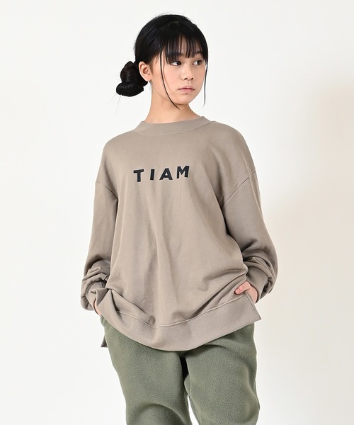 GENERATOR（ジェネレーター）の「GENERATOR　GN×TIAMビッグトレーナー（その他トップス・キッズ・アッシュブラウン/チャコールグレー/グレイッシュベージュ・XL/L/M/S）」の11枚目の写真