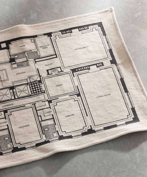 niko and...（ニコアンド）の「[Fishs Eddy(フィッシュエディ)]ランチョンマット（ランチョンマット/テーブルウェア・レディース・その他1/その他2/その他3/その他4/オフホワイト・FREE）」の3枚目の写真