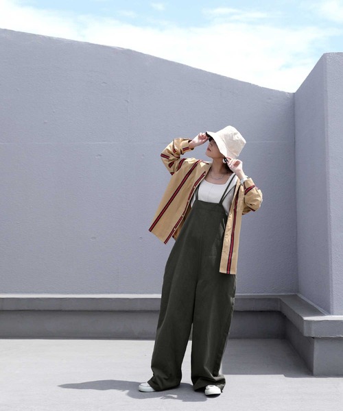 antiqua（アンティカ）の「サロペット（サロペット/オーバーオール・レディース・ブラック/ダークグレー・FREE）」の9枚目の写真