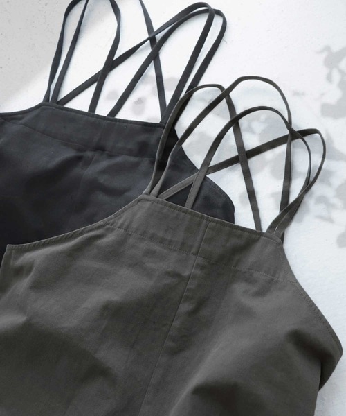 antiqua（アンティカ）の「サロペット（サロペット/オーバーオール・レディース・ブラック/ダークグレー・FREE）」の13枚目の写真